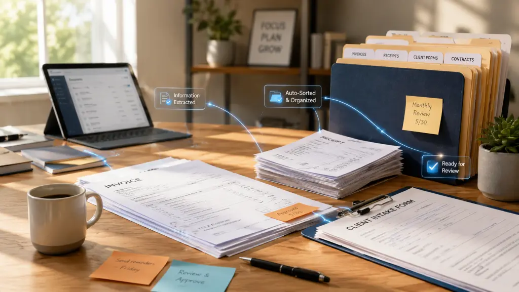 Business processes fully automated using AI solutions